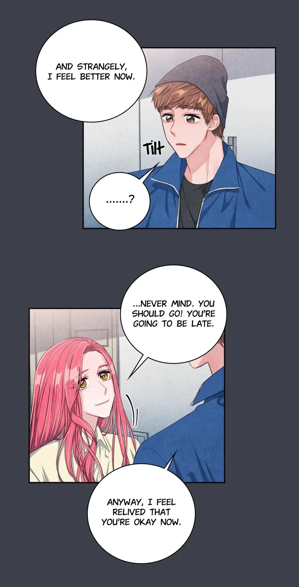Backstage Kiss Scene Chapter 14 - page 16