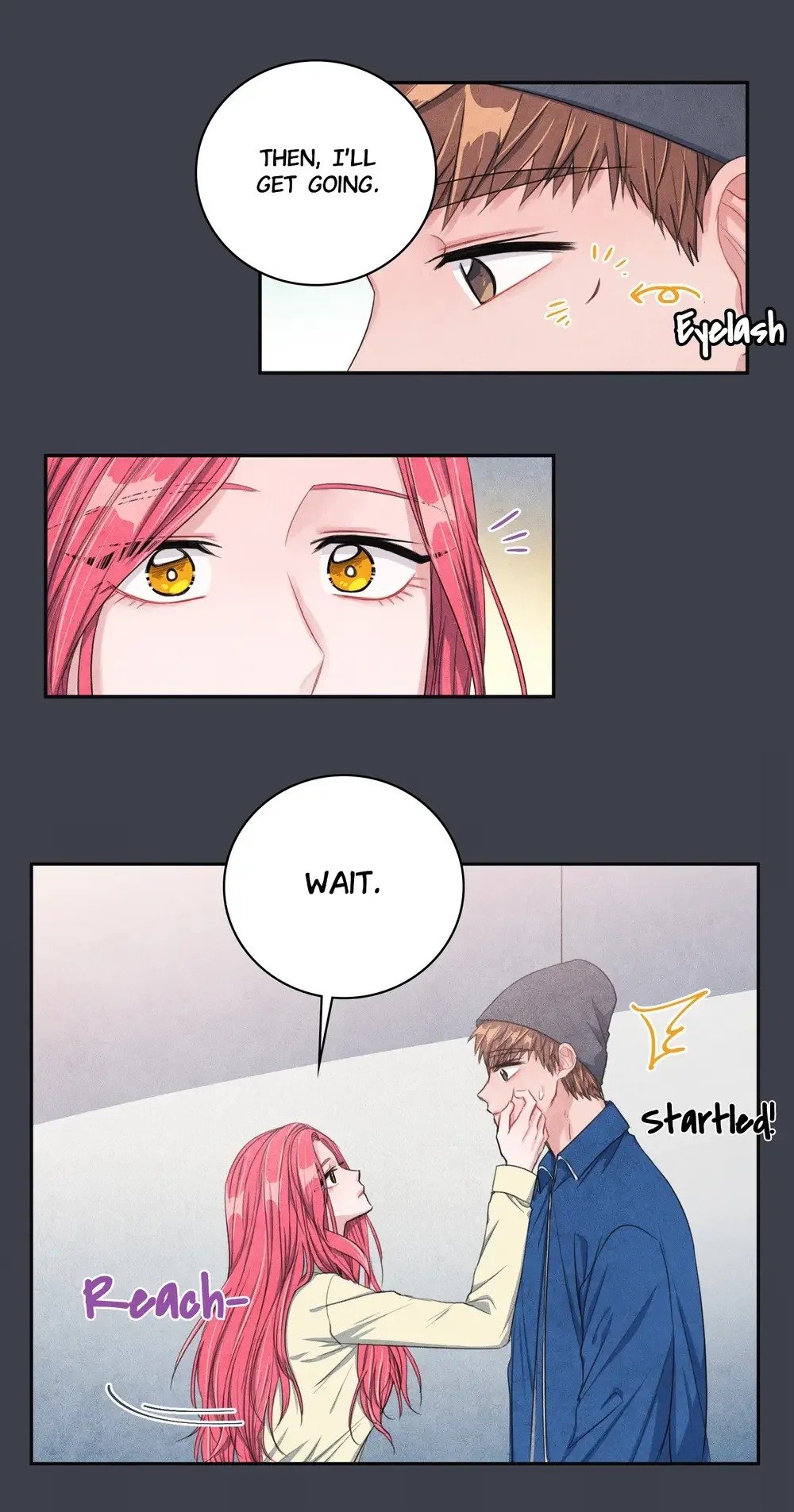 Backstage Kiss Scene Chapter 14 - page 17