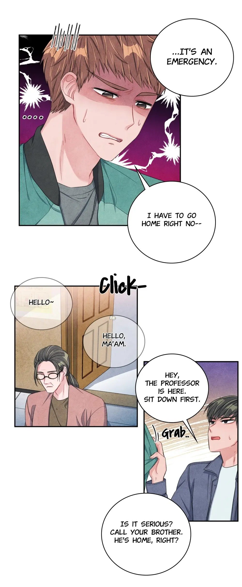 Backstage Kiss Scene Chapter 14 - page 20