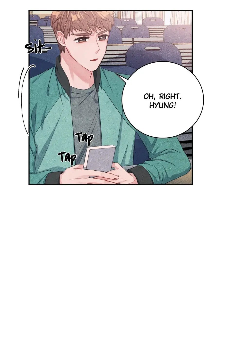 Backstage Kiss Scene Chapter 14 - page 21