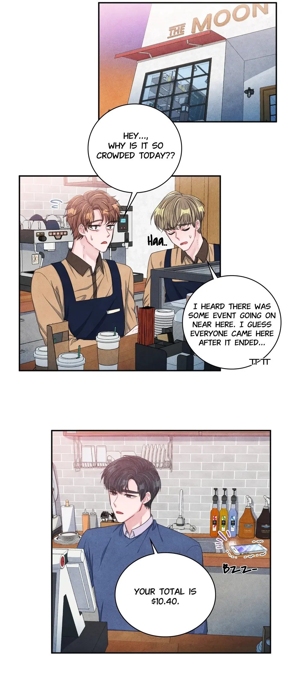 Backstage Kiss Scene Chapter 14 - page 22
