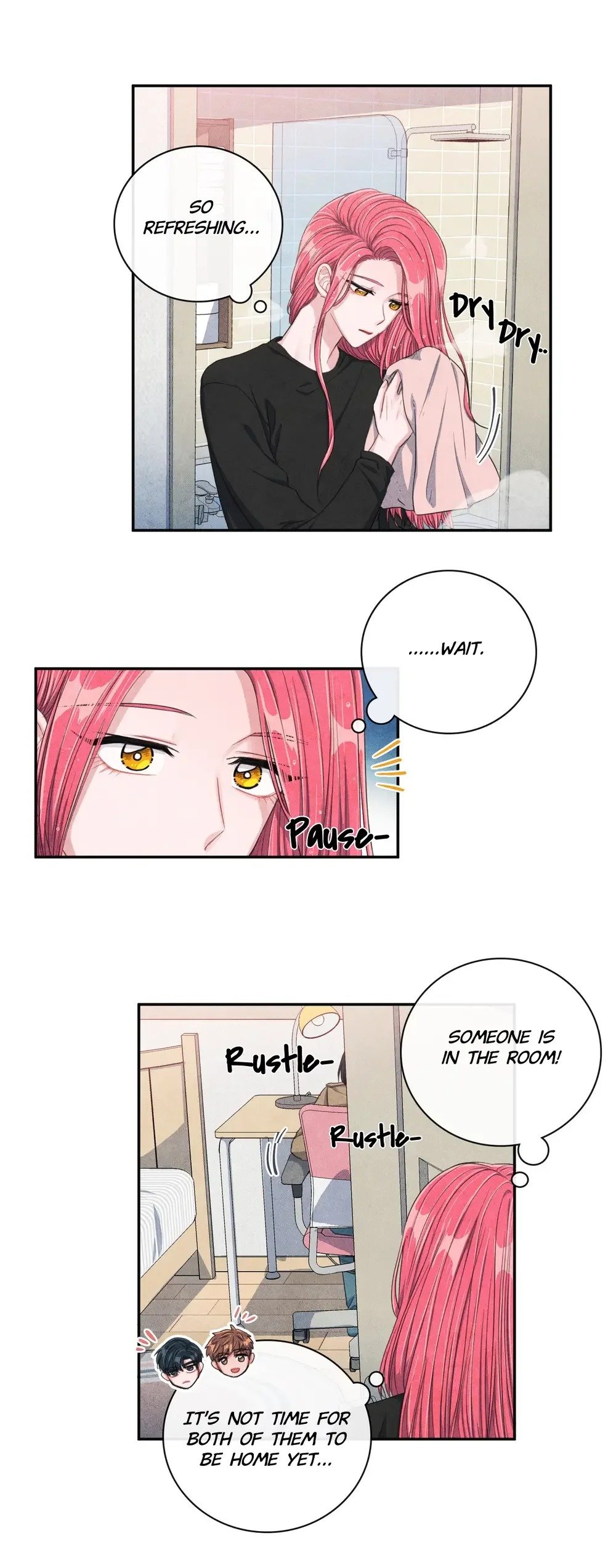 Backstage Kiss Scene Chapter 14 - page 27