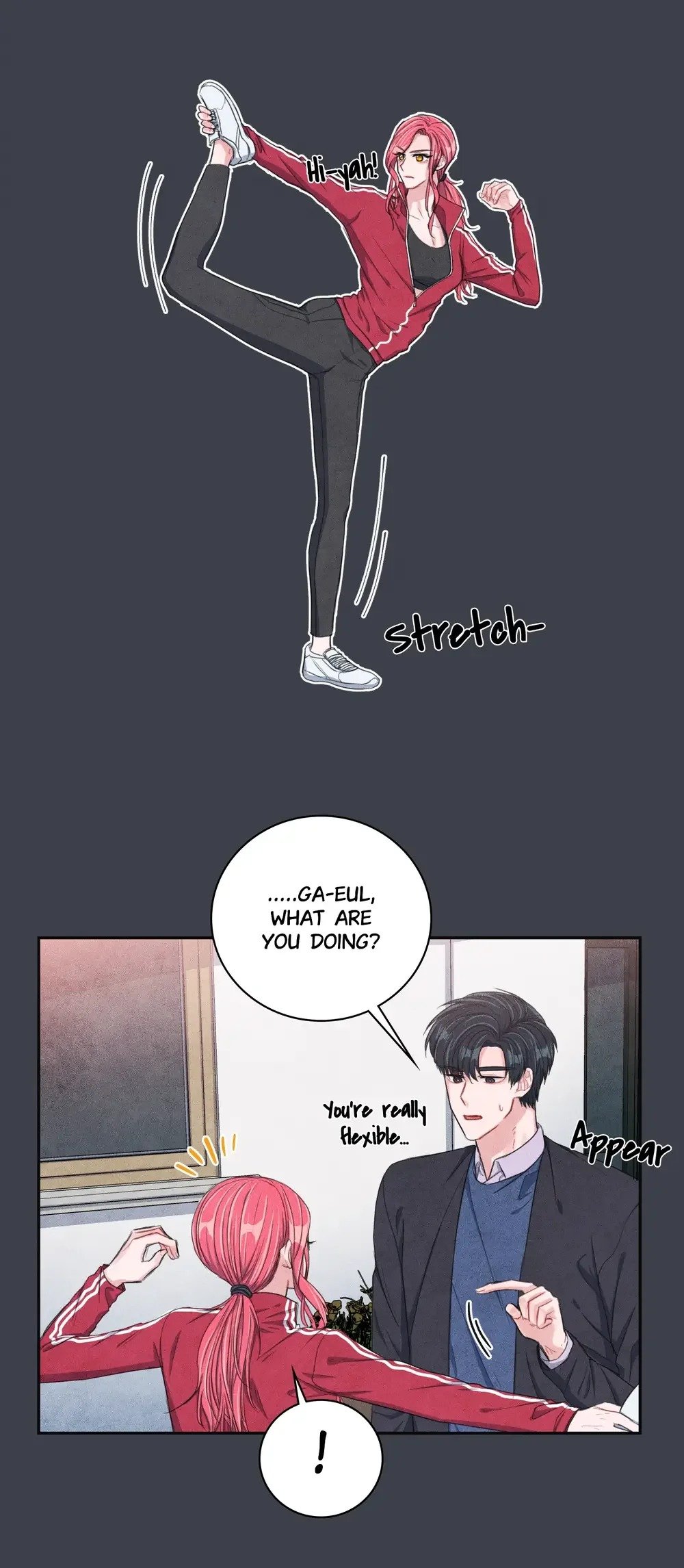 Backstage Kiss Scene Chapter 14 - page 4