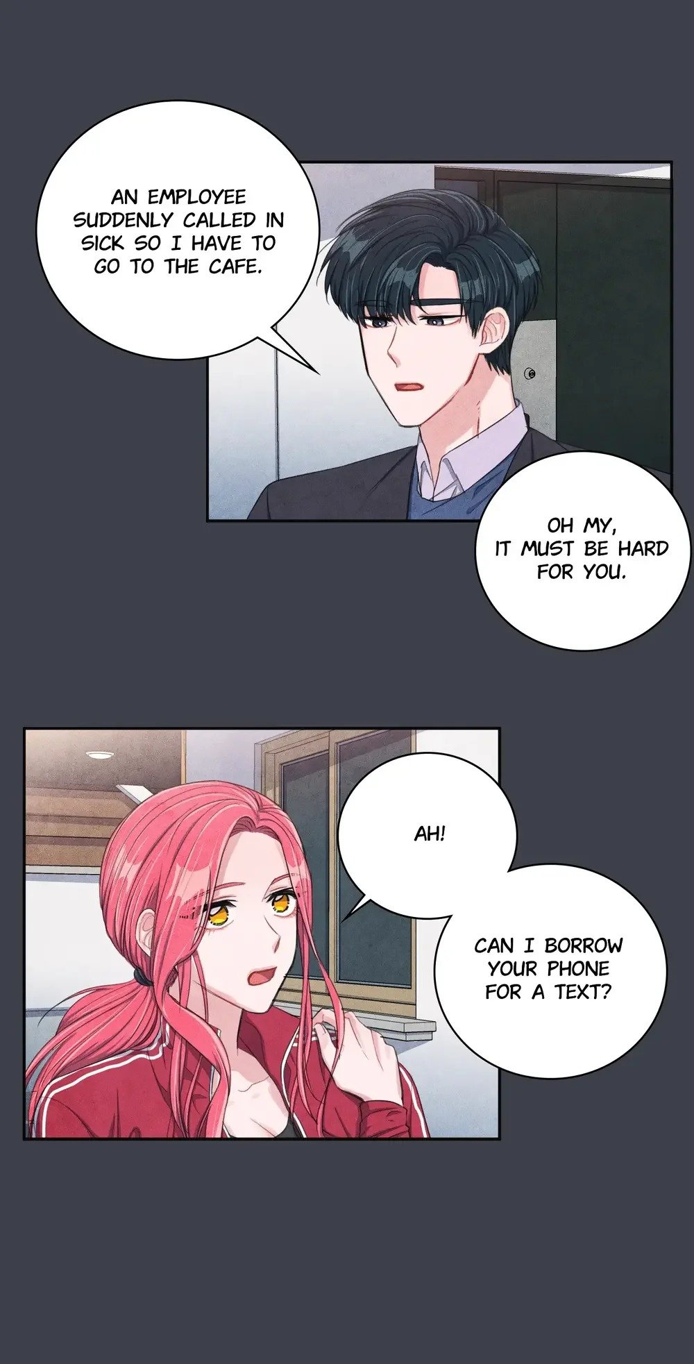 Backstage Kiss Scene Chapter 14 - page 6