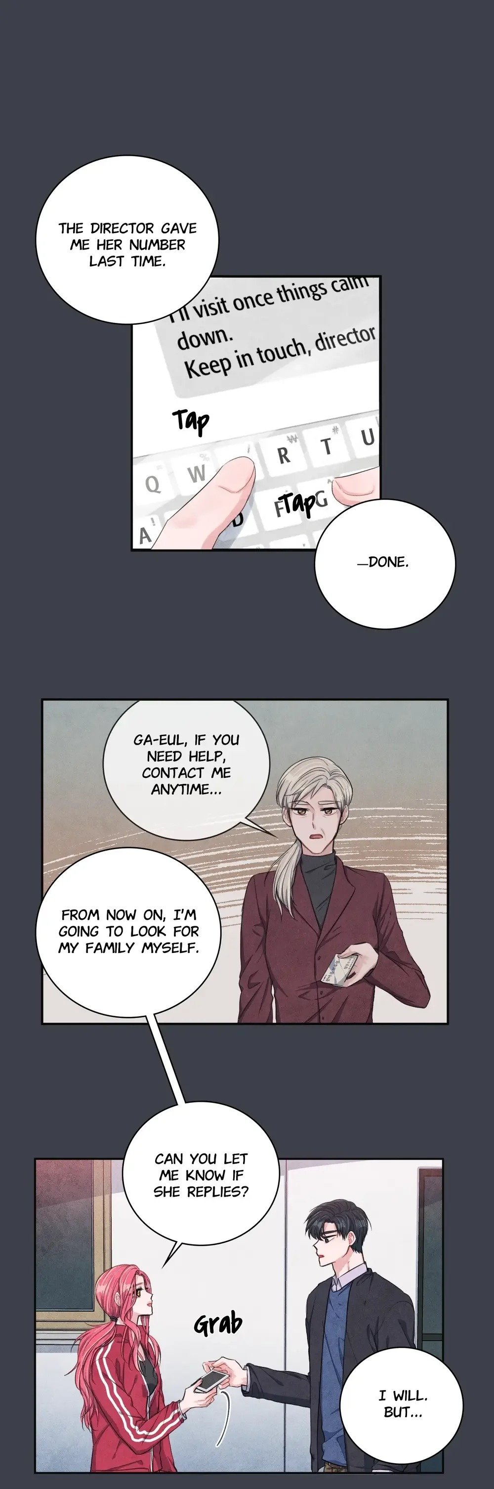 Backstage Kiss Scene Chapter 14 - page 7