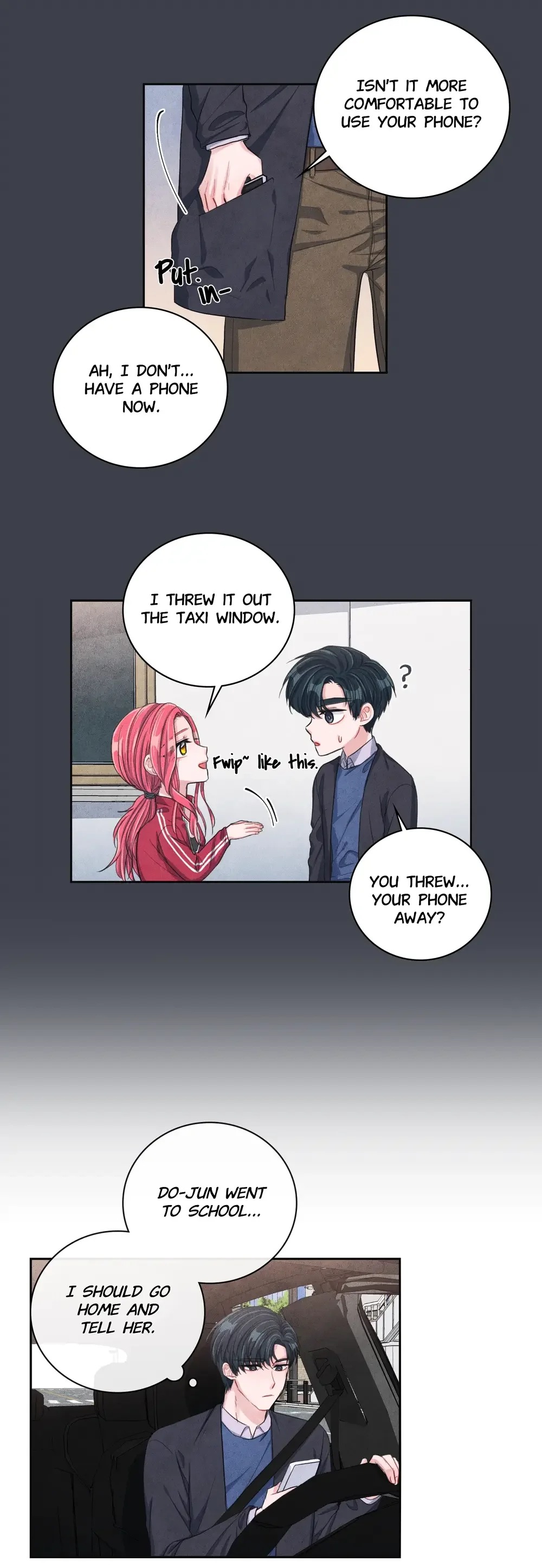 Backstage Kiss Scene Chapter 14 - page 8