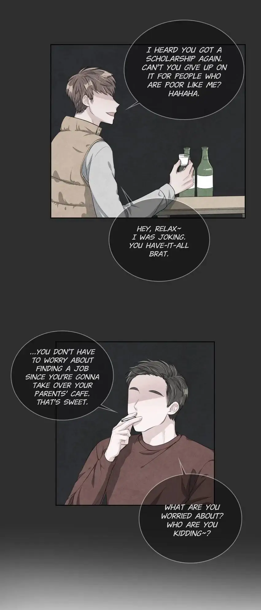 Backstage Kiss Scene Chapter 17 - page 14