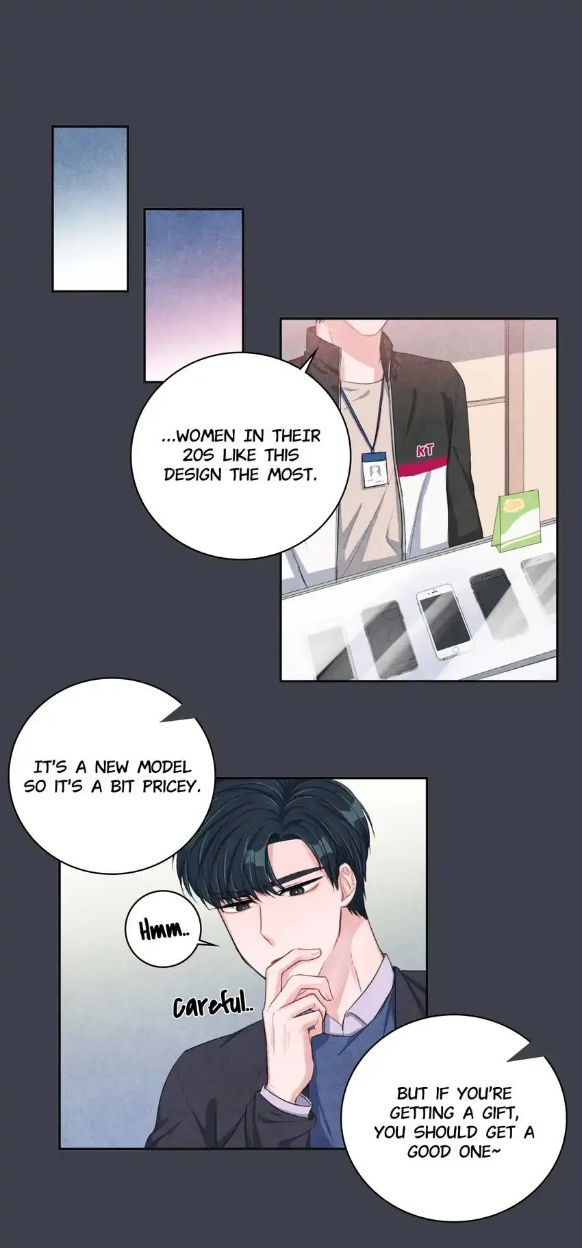 Backstage Kiss Scene Chapter 17 - page 21