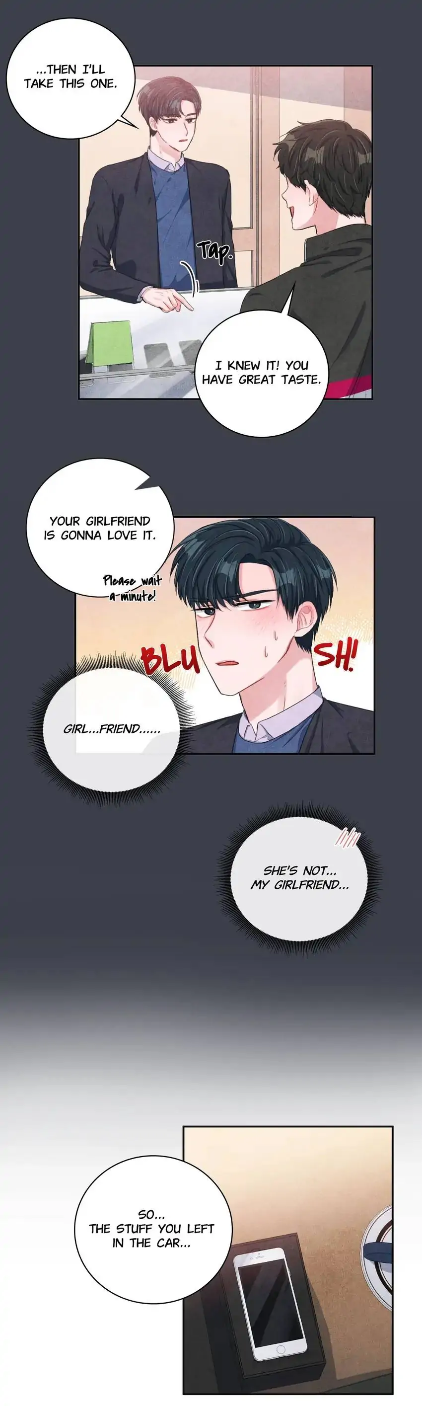 Backstage Kiss Scene Chapter 17 - page 22