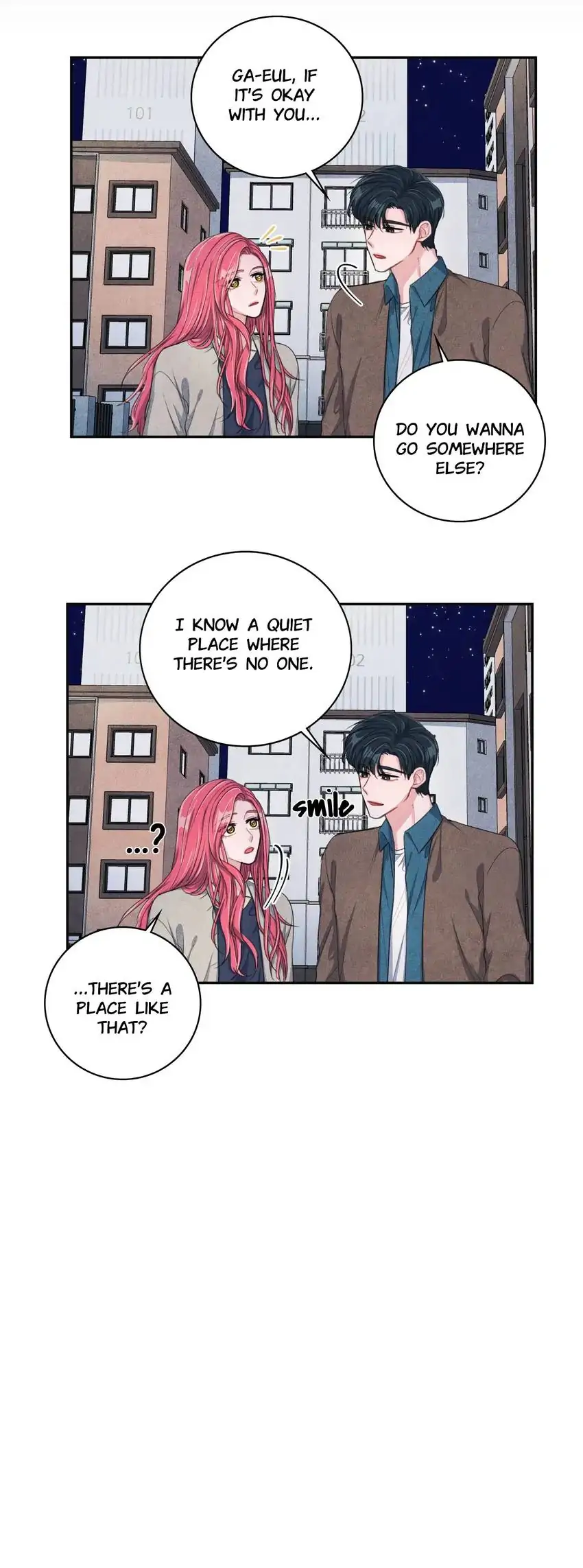 Backstage Kiss Scene Chapter 17 - page 4