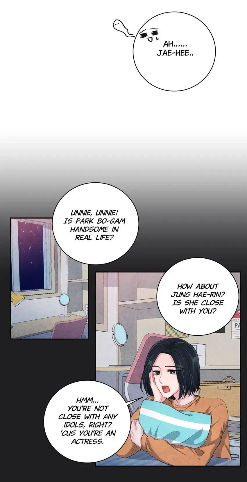 Backstage Kiss Scene Chapter 17 - page 7