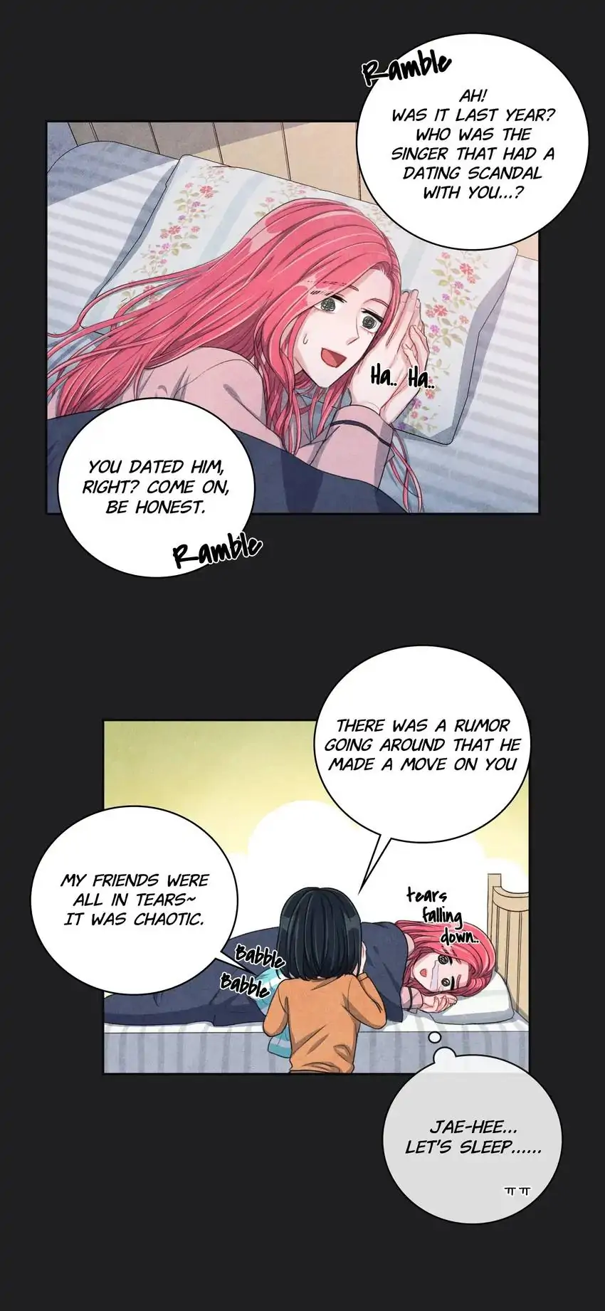 Backstage Kiss Scene Chapter 17 - page 8