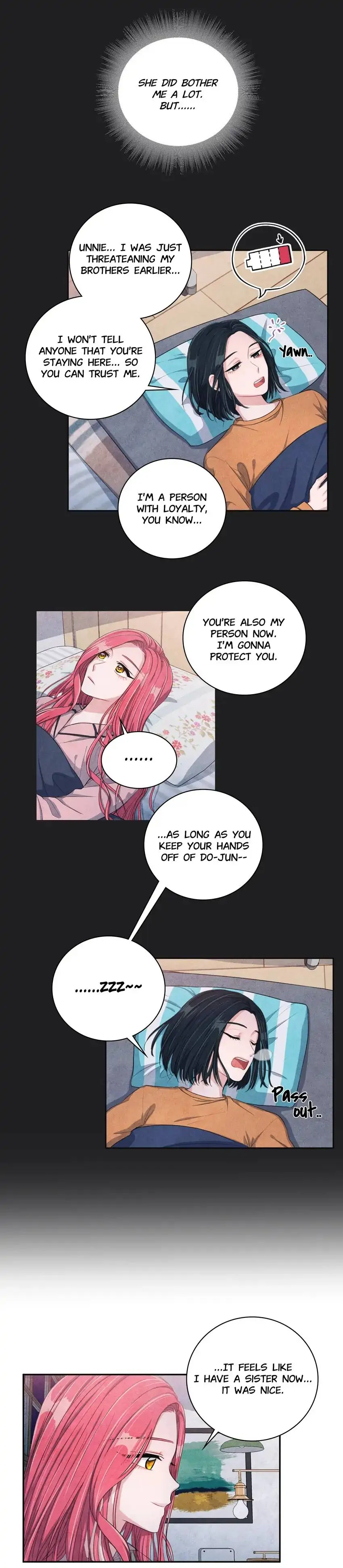 Backstage Kiss Scene Chapter 17 - page 9