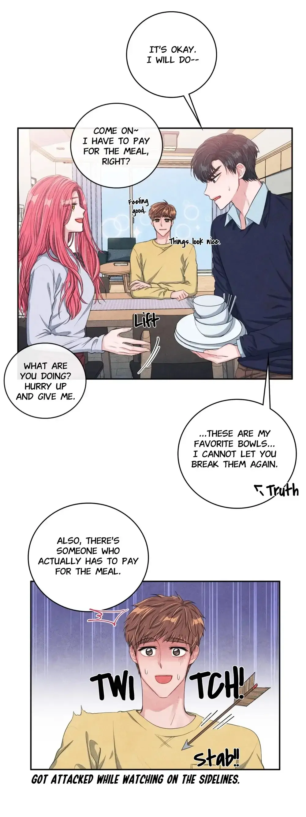 Backstage Kiss Scene Chapter 9 - page 4