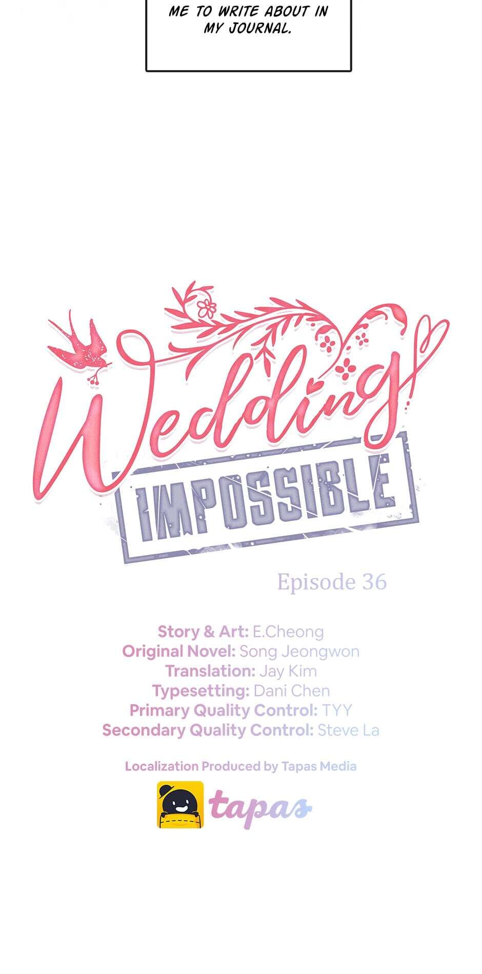 wedding-impossible chapter 36 - page 4