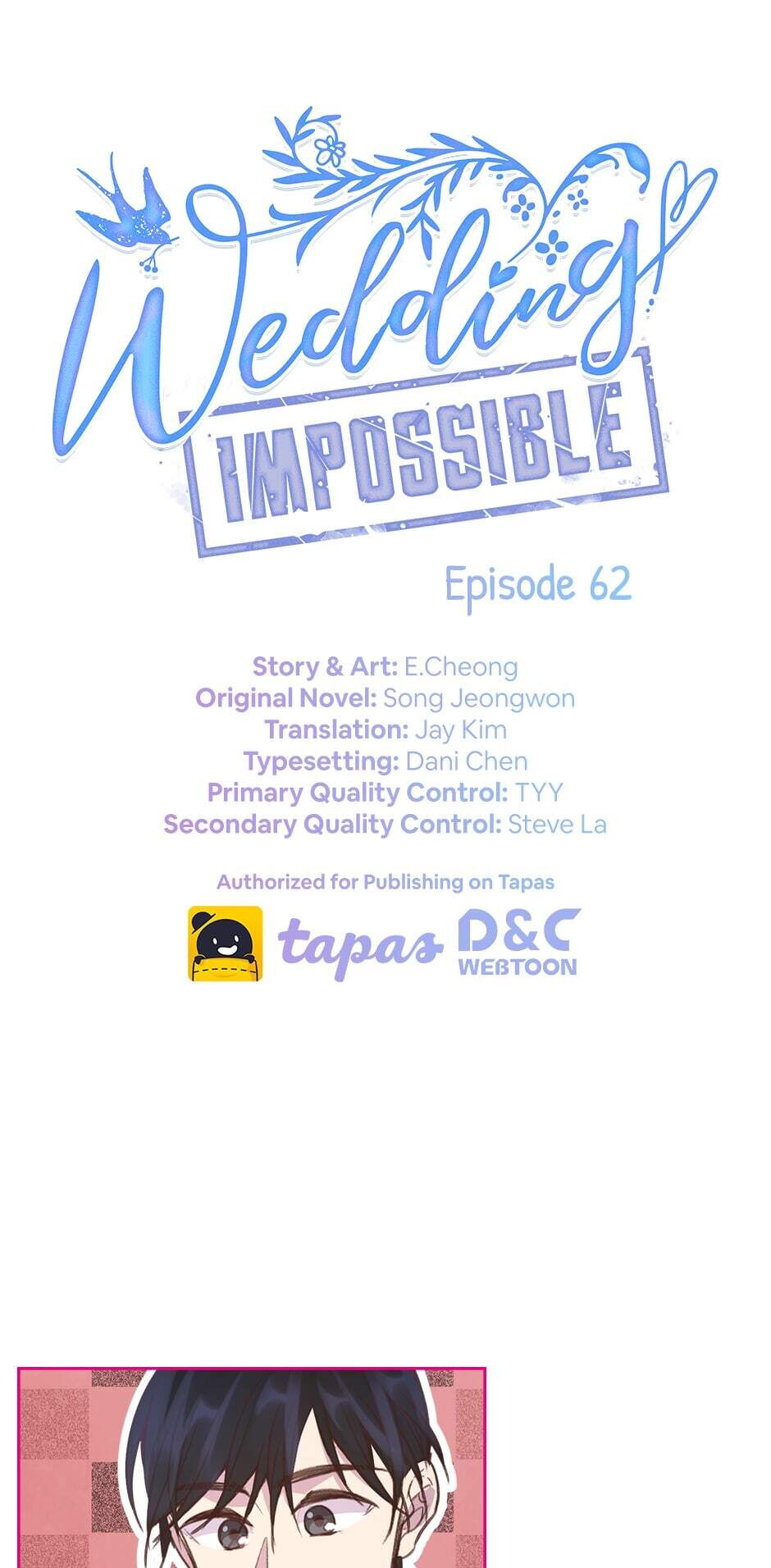 wedding-impossible chapter 62 - page 1