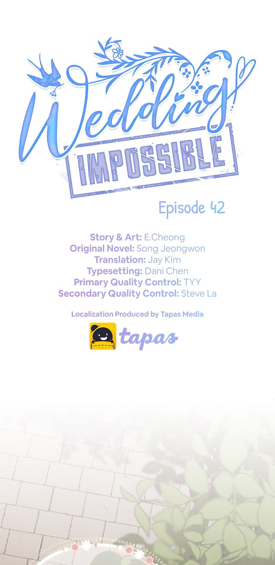 wedding-impossible chapter 42 - page 1