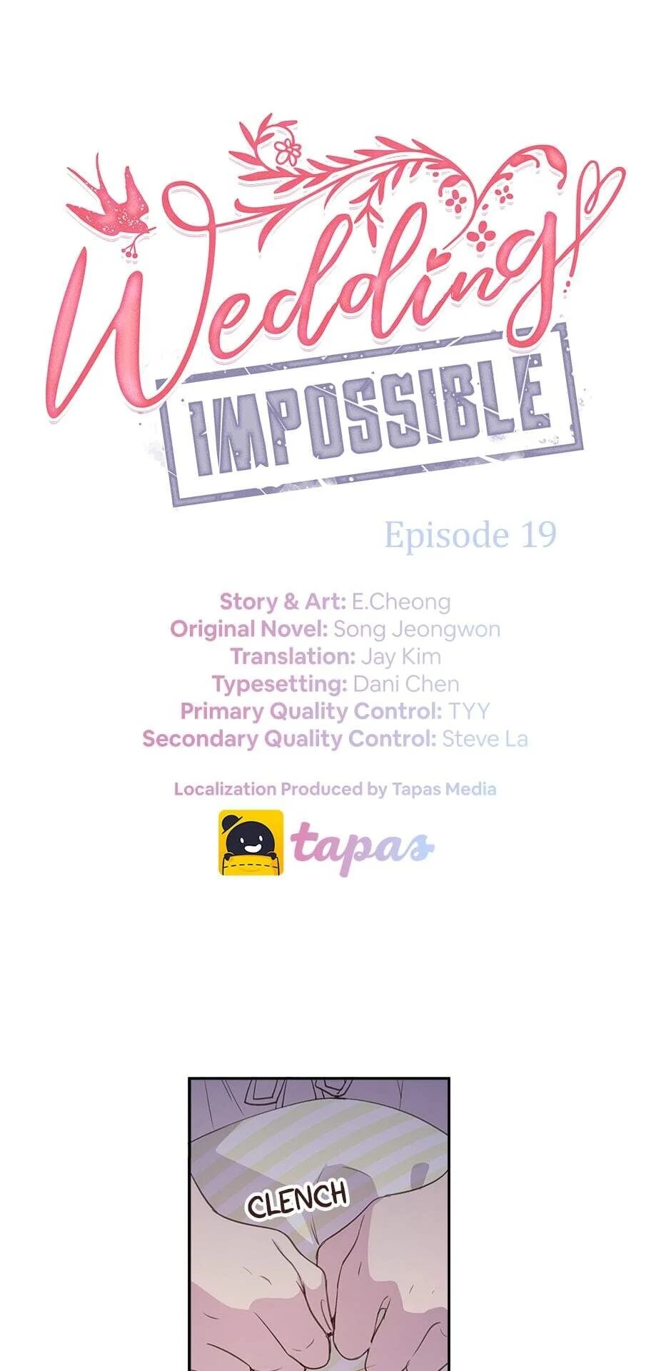 wedding-impossible chapter 19 - page 1