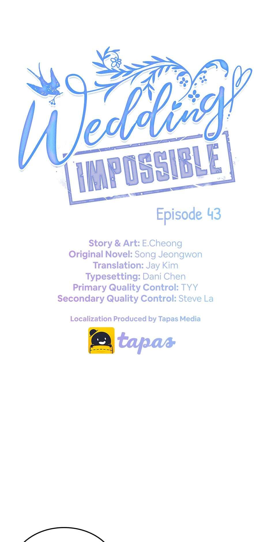 wedding-impossible chapter 43 - page 1
