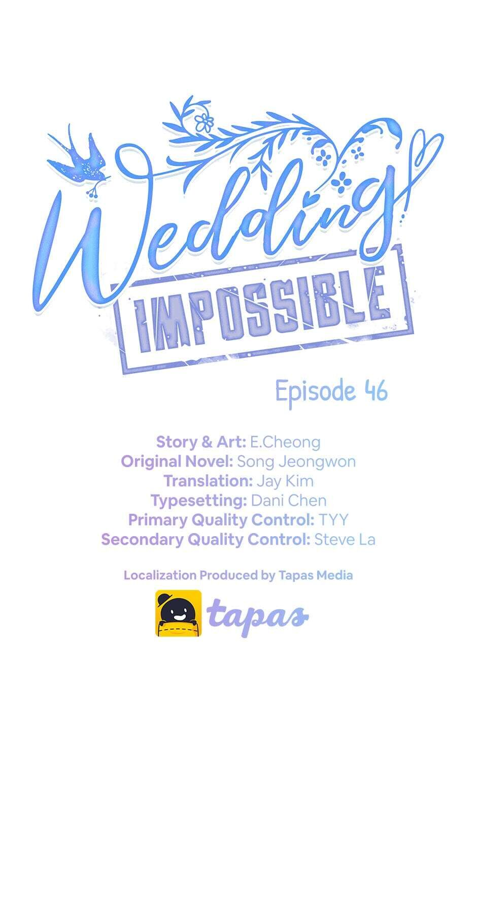 wedding-impossible chapter 46 - page 1