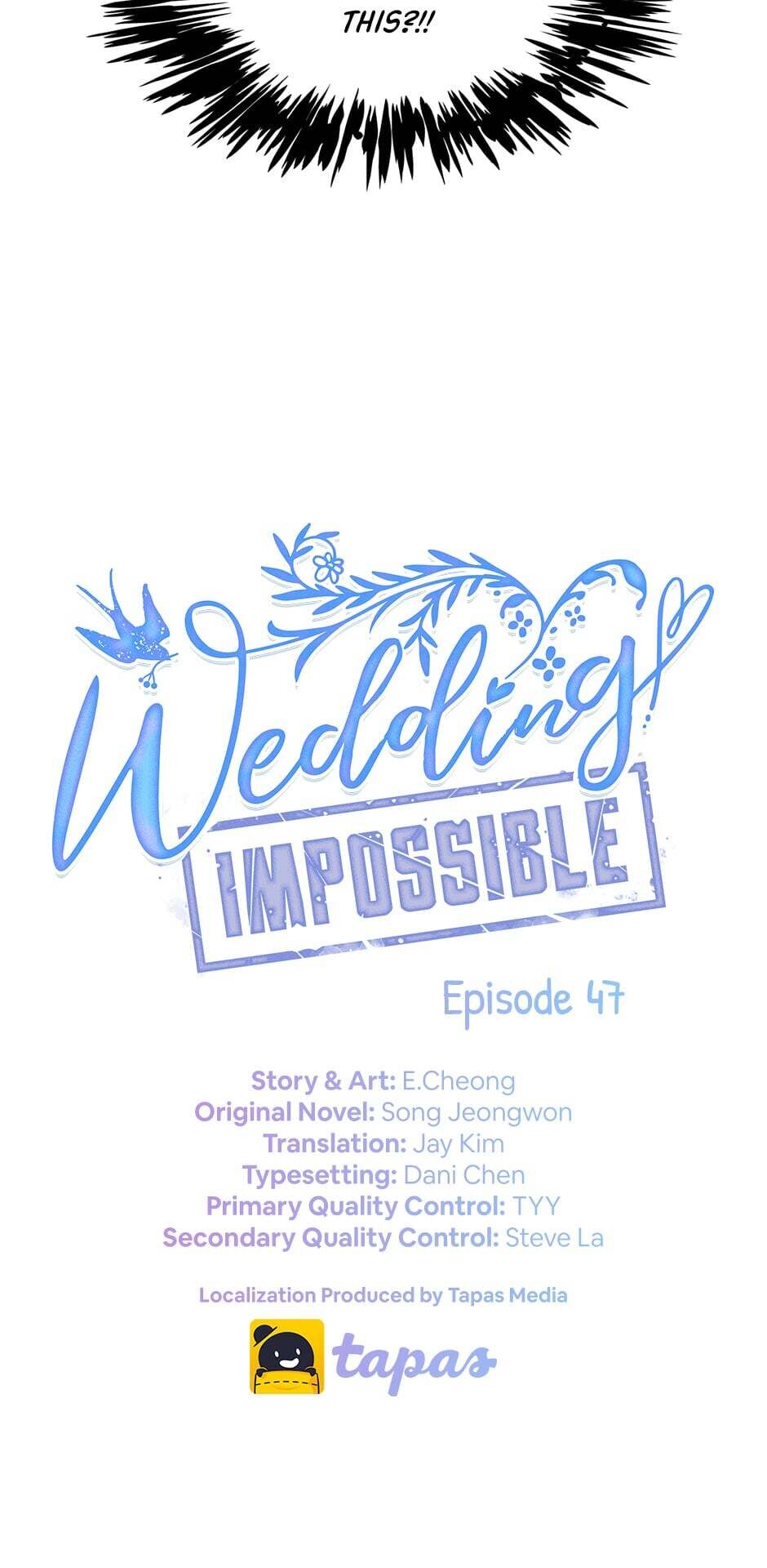 wedding-impossible chapter 47 - page 3