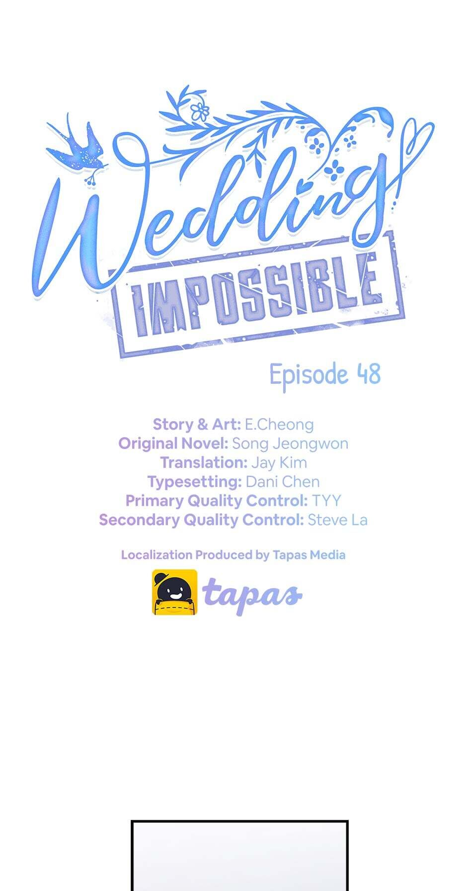 wedding-impossible chapter 48 - page 1