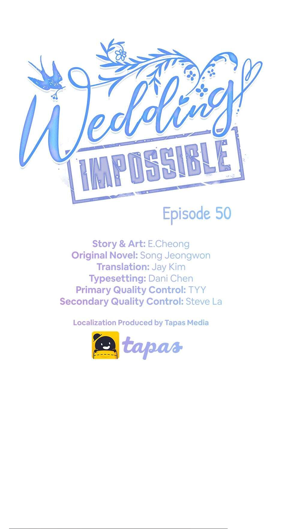 wedding-impossible chapter 50 - page 1