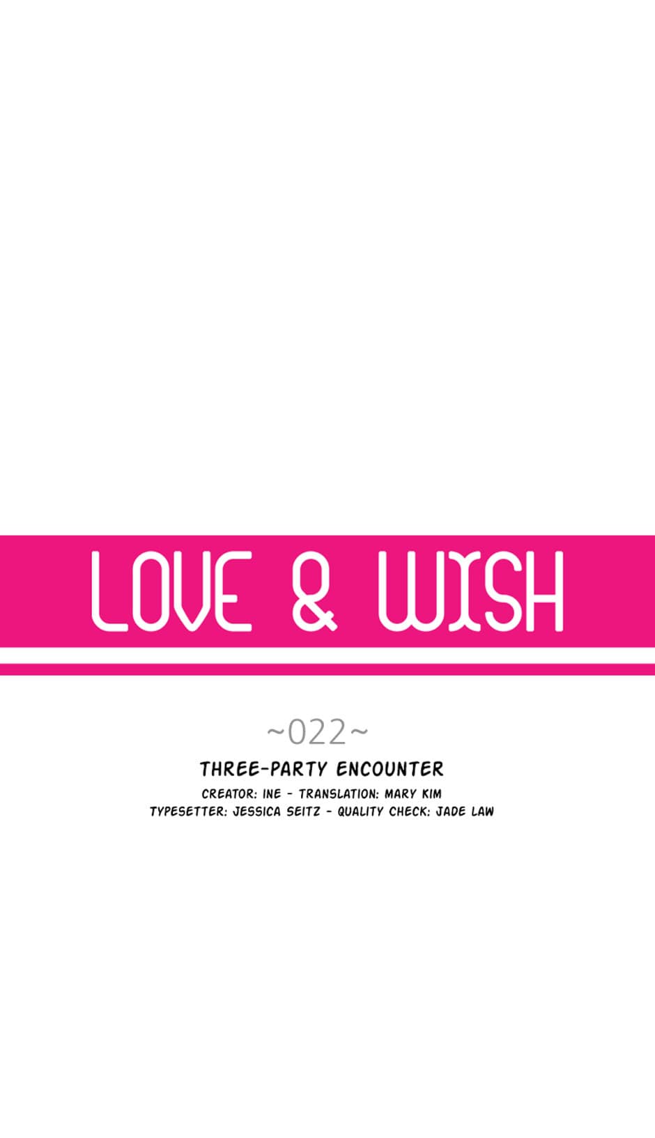 Love & Wish Chapter 22 - page 3
