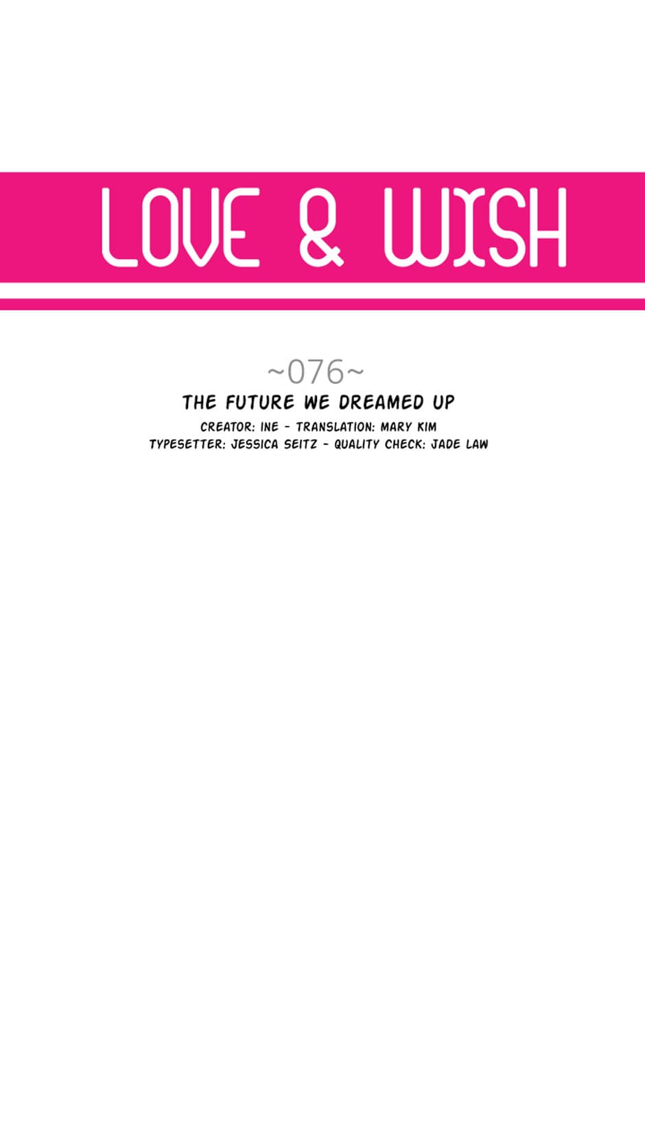 Love & Wish Chapter 76 - page 4