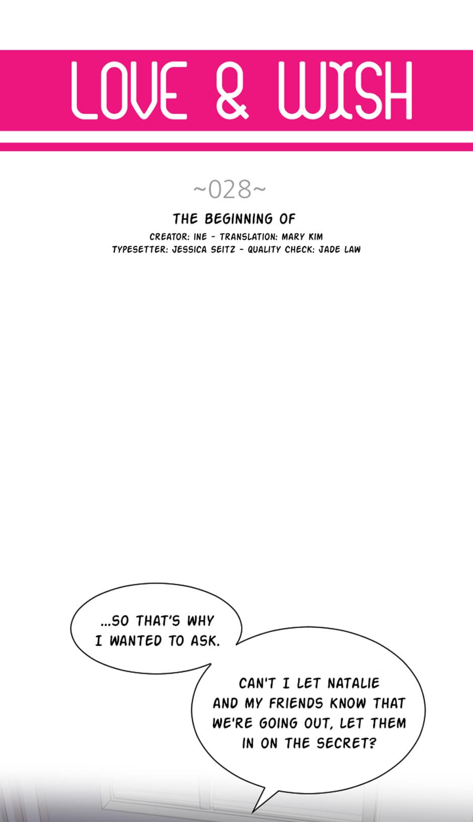 Love & Wish Chapter 28 - page 7