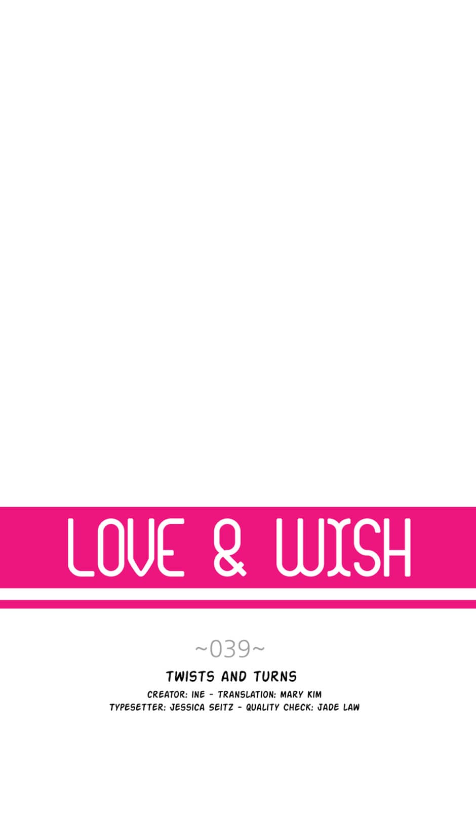 Love & Wish Chapter 39 - page 7