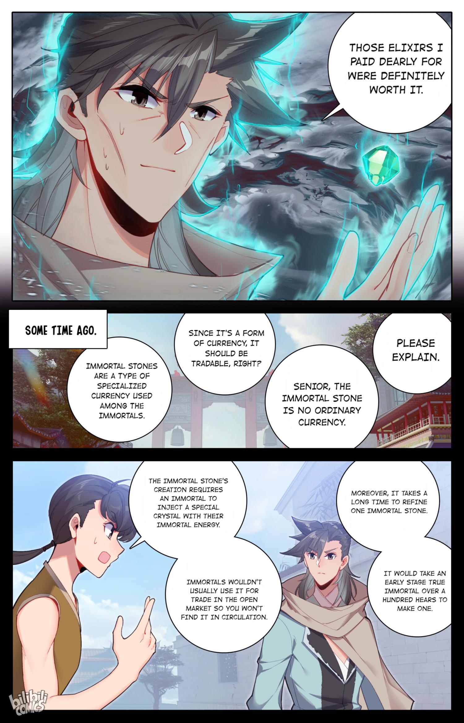 A Record Of A Mortal’s Journey To Immortality—Immortal World Arc Chapter 134 - page 3