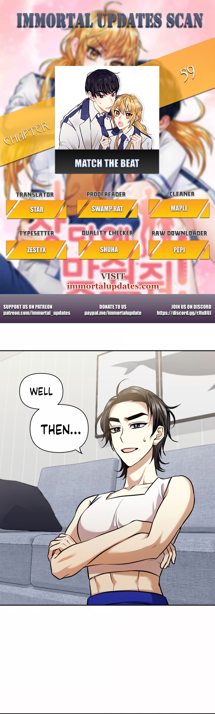 Match The Beat! Chapter 59 - page 1