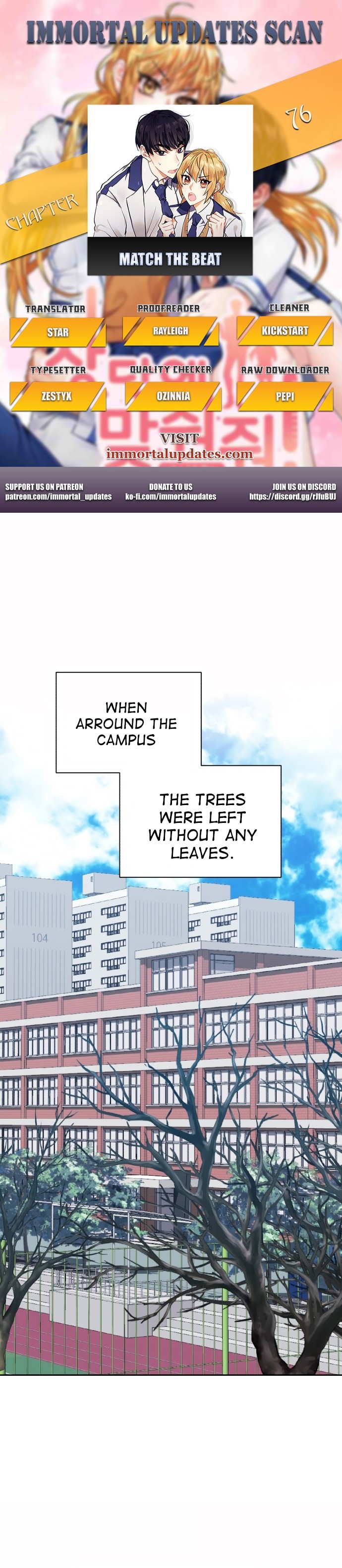 Match The Beat! Chapter 76 - page 2