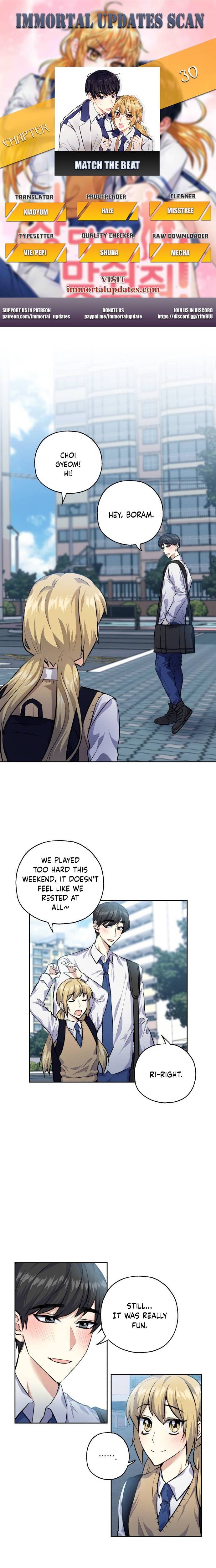 Match The Beat! Chapter 30 - page 1