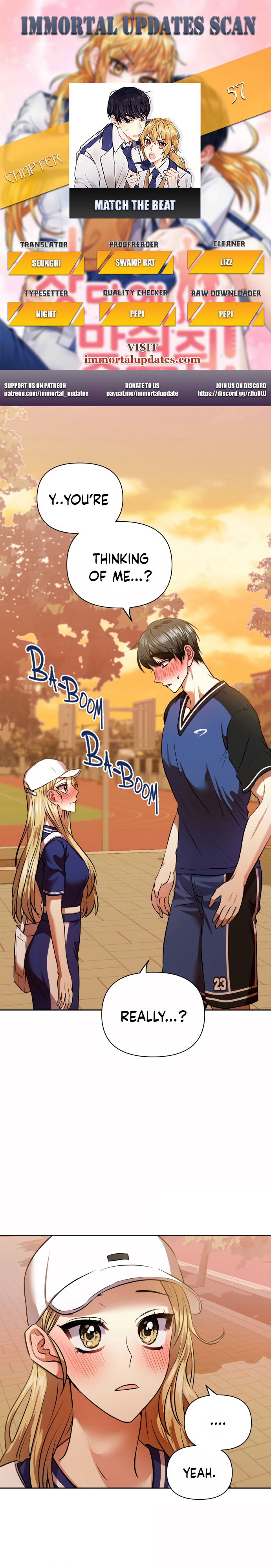 Match The Beat! Chapter 57 - page 1