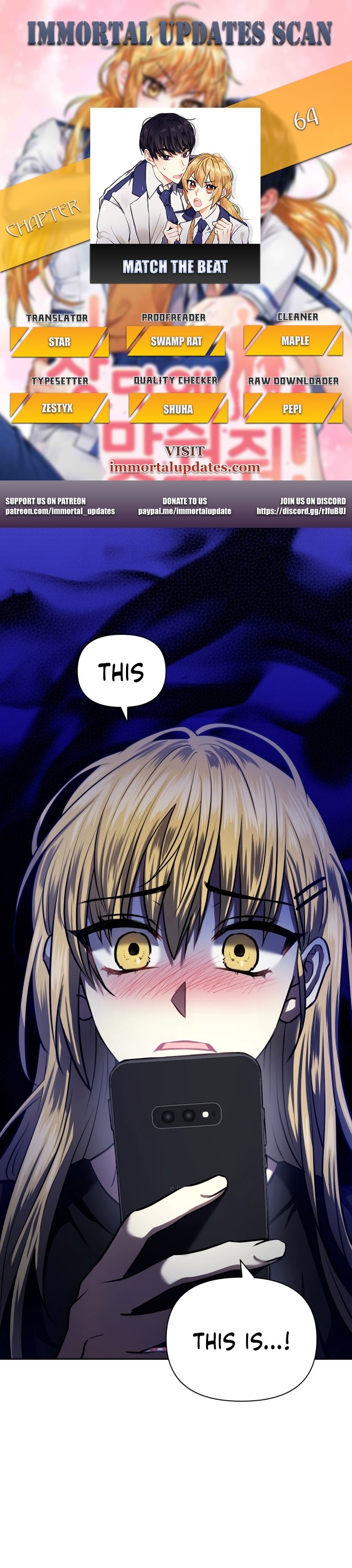 Match The Beat! Chapter 64 - page 1