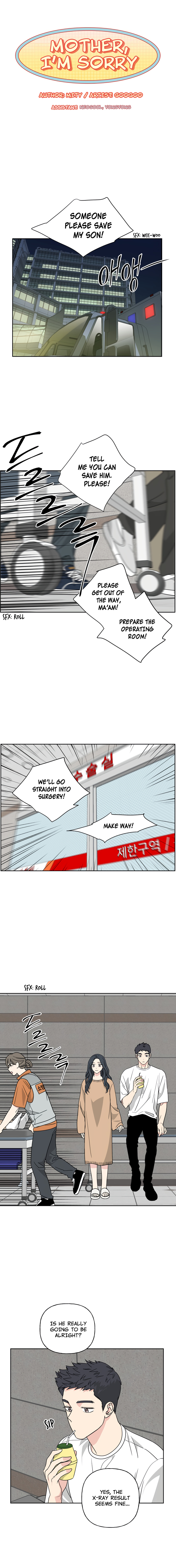 Mother, I’m Sorry chapter 28 - page 1