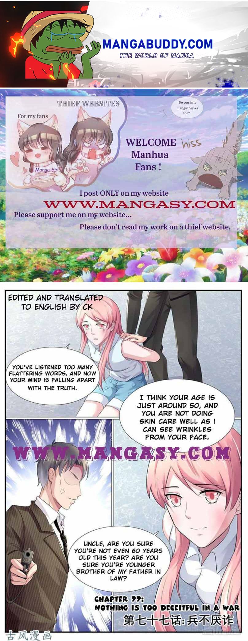 Fu Shao Billionaire Wife Chapter 77 - page 1