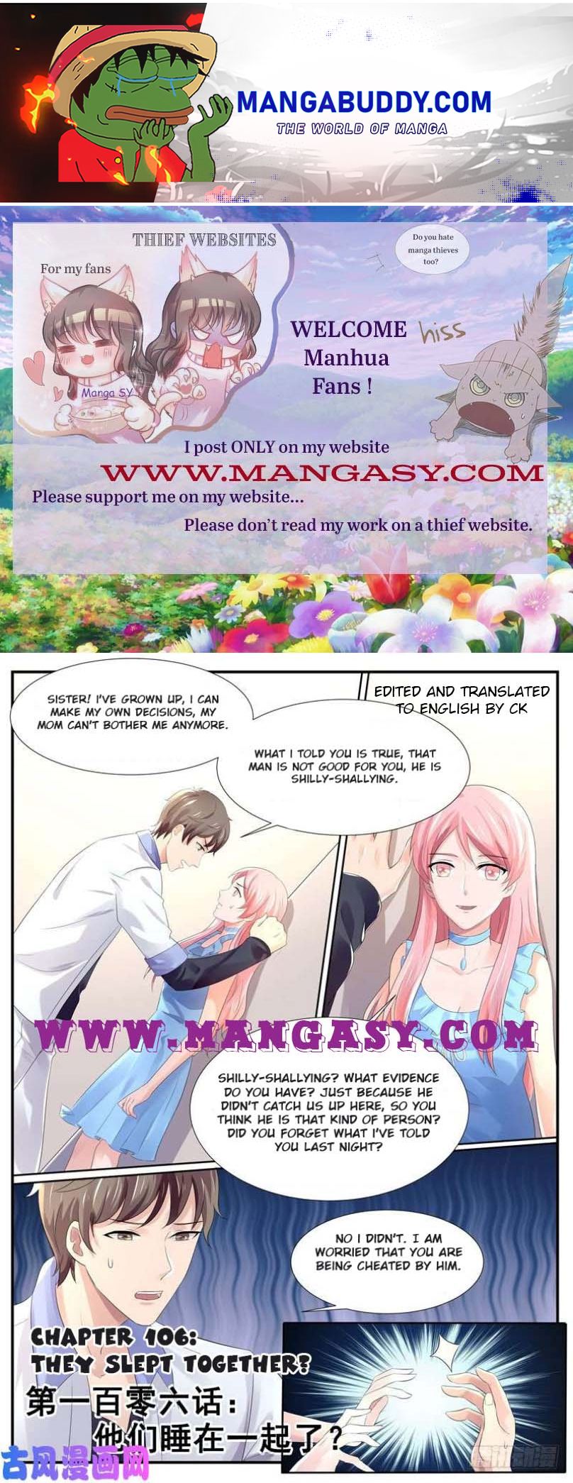 Fu Shao Billionaire Wife Chapter 106 - page 1