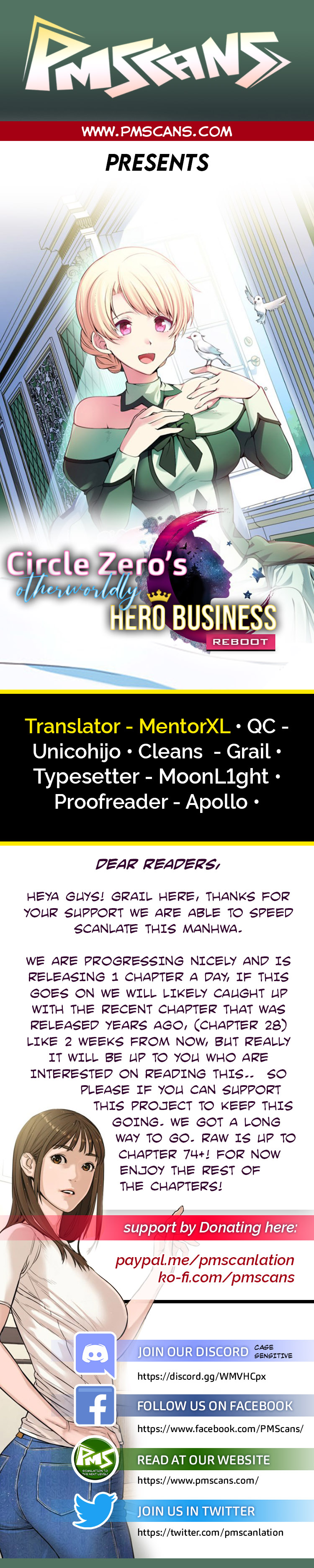 Circle Zero’s Otherworldly Hero Business: Reboot chapter 12 - page 1