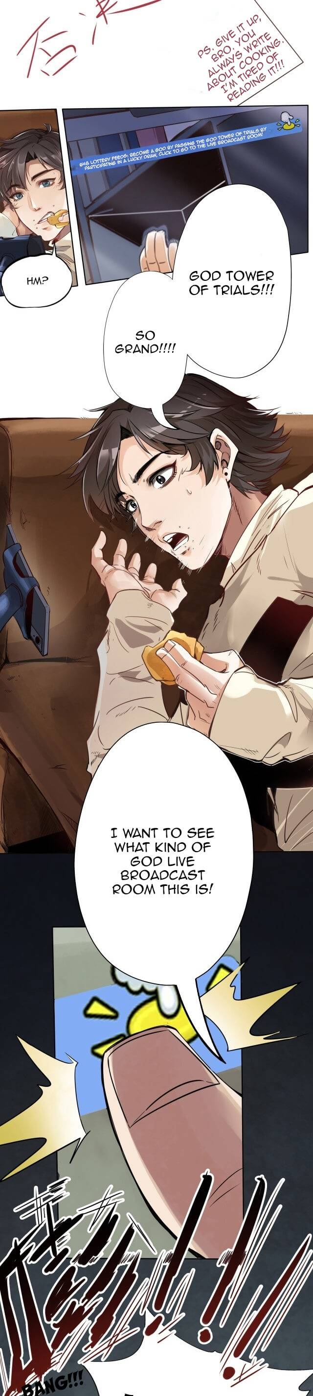 Accidentally Became a God Chapter 1 - page 8