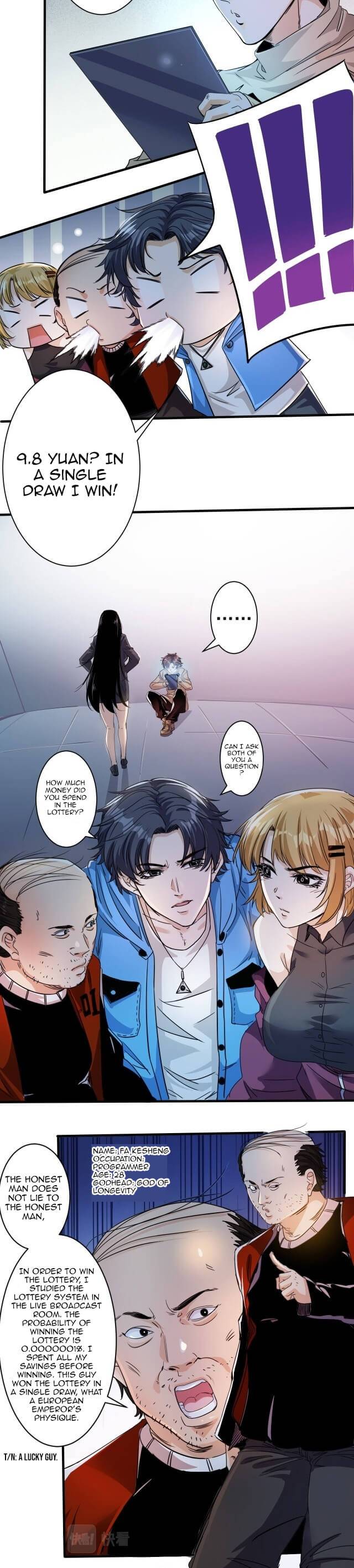Accidentally Became a God Chapter 2 - page 8