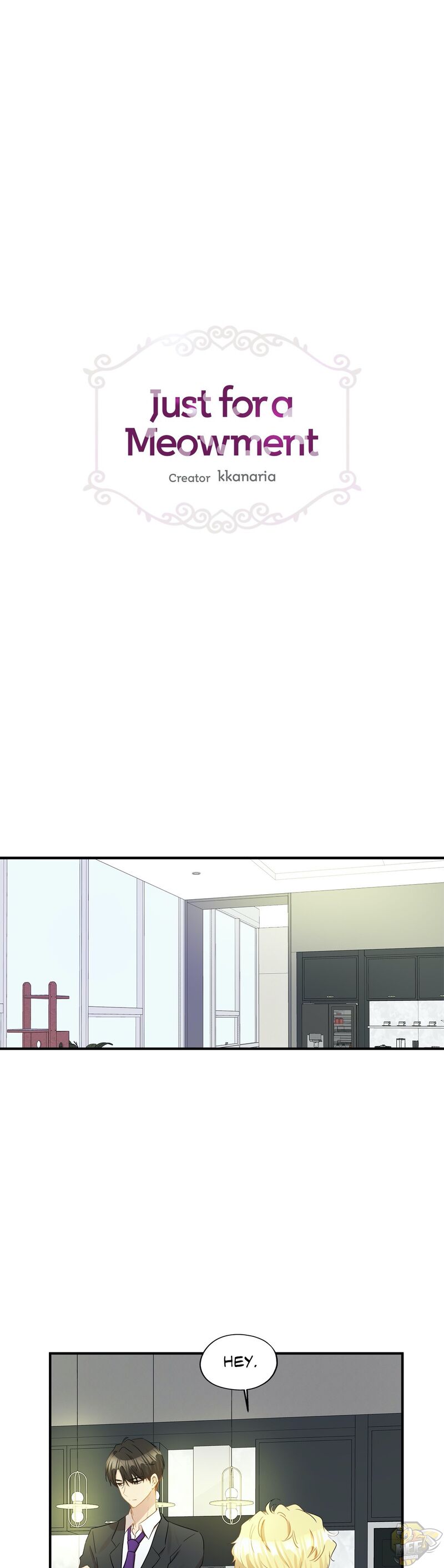 Just for a Meowment Chapter 36 - page 1