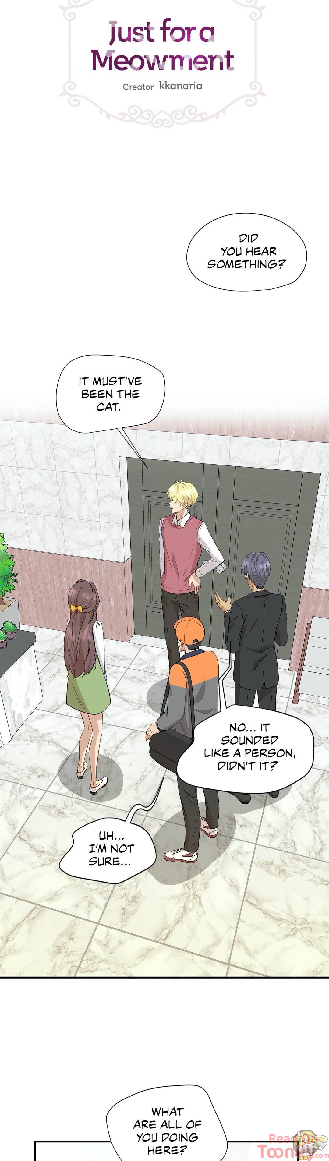 Just for a Meowment Chapter 12 - page 3