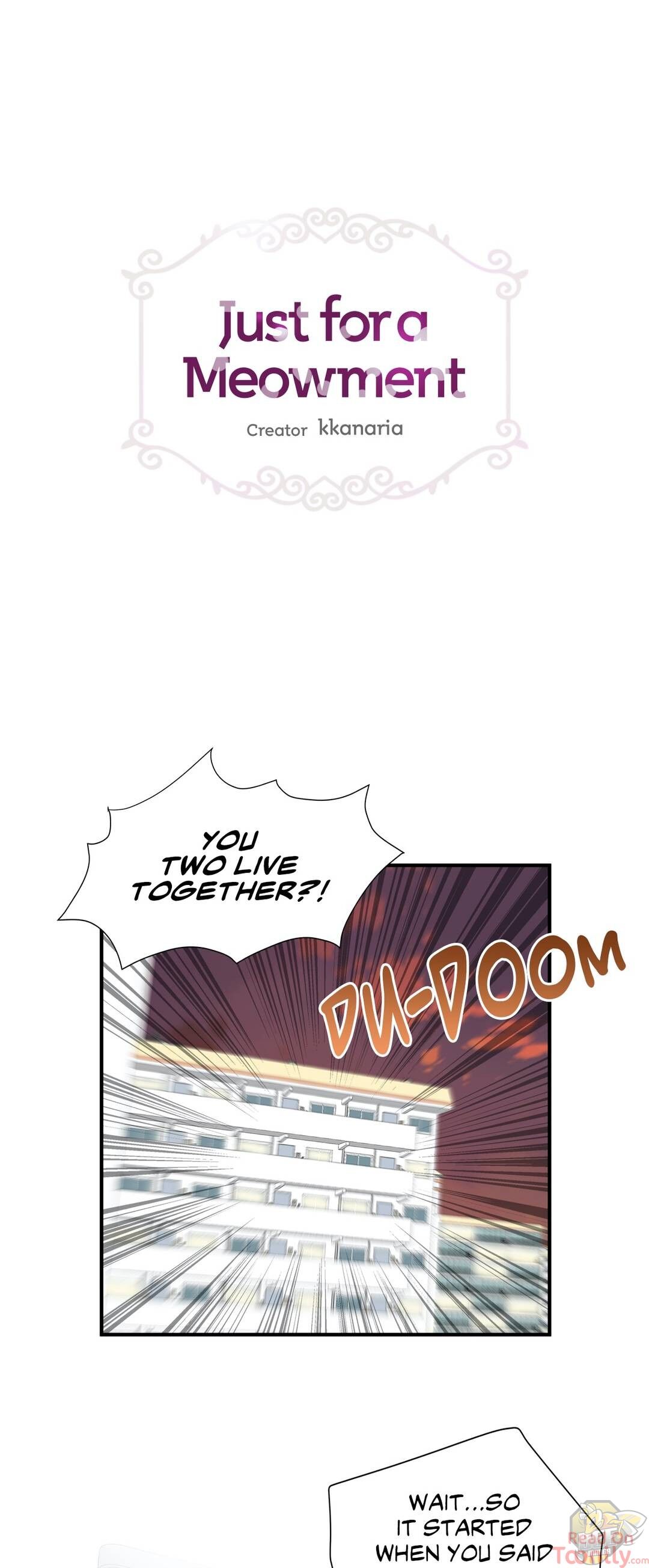 Just for a Meowment Chapter 23 - page 1