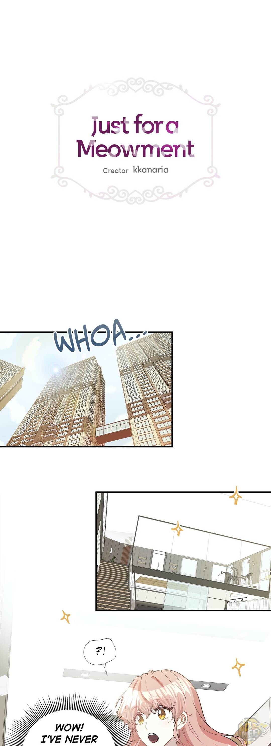 Just for a Meowment Chapter 24 - page 1