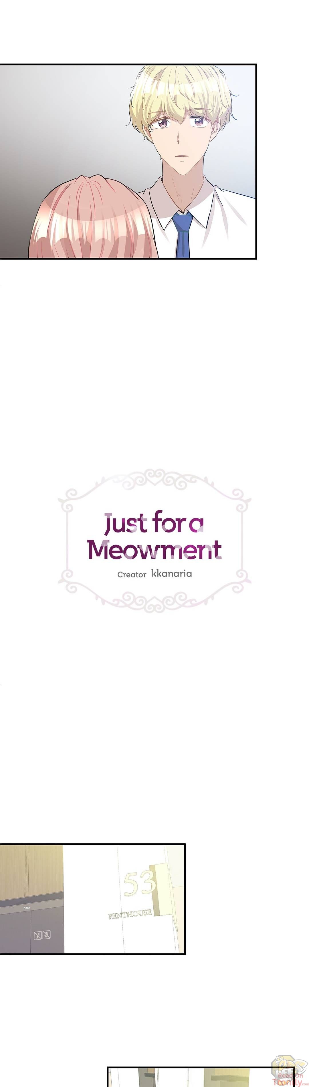 Just for a Meowment Chapter 25 - page 2