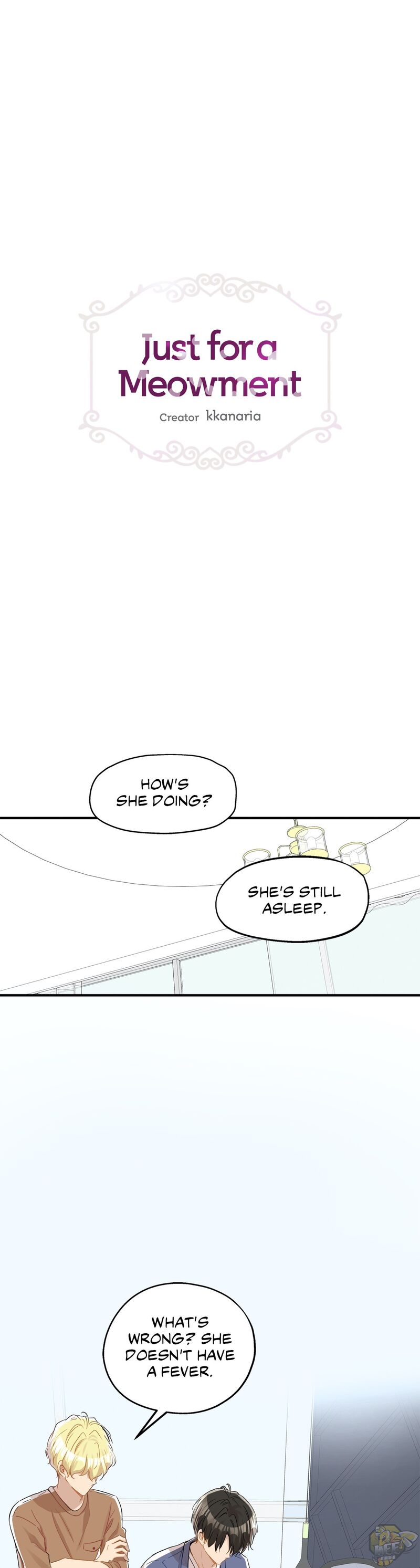 Just for a Meowment Chapter 27 - page 1
