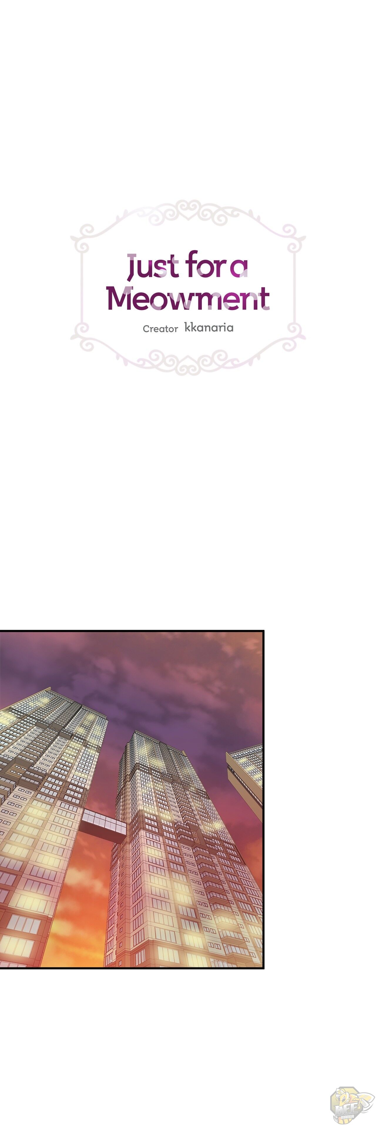 Just for a Meowment Chapter 28 - page 1